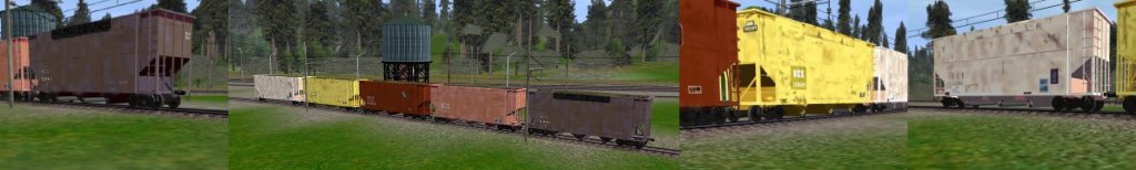 KCS Wood Chip Cars