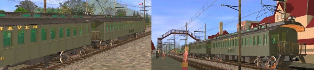 New Haven 4020/4200 EMU/trailer 