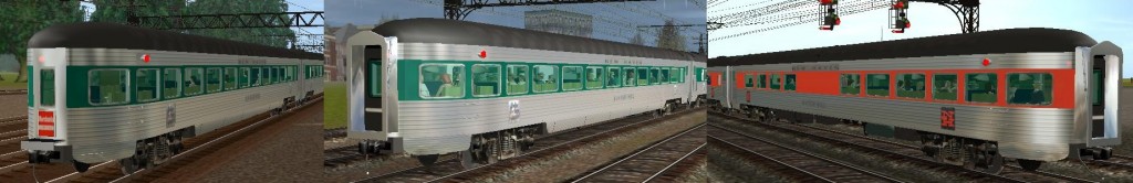 New Haven Class 475 Stainless Lounge-Observation Cars