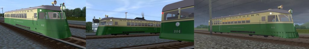 NS Carolinian Motor Railbus