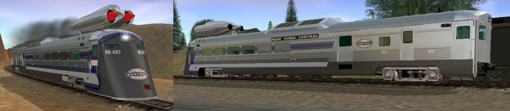 NYC M-497 Jet Railcar